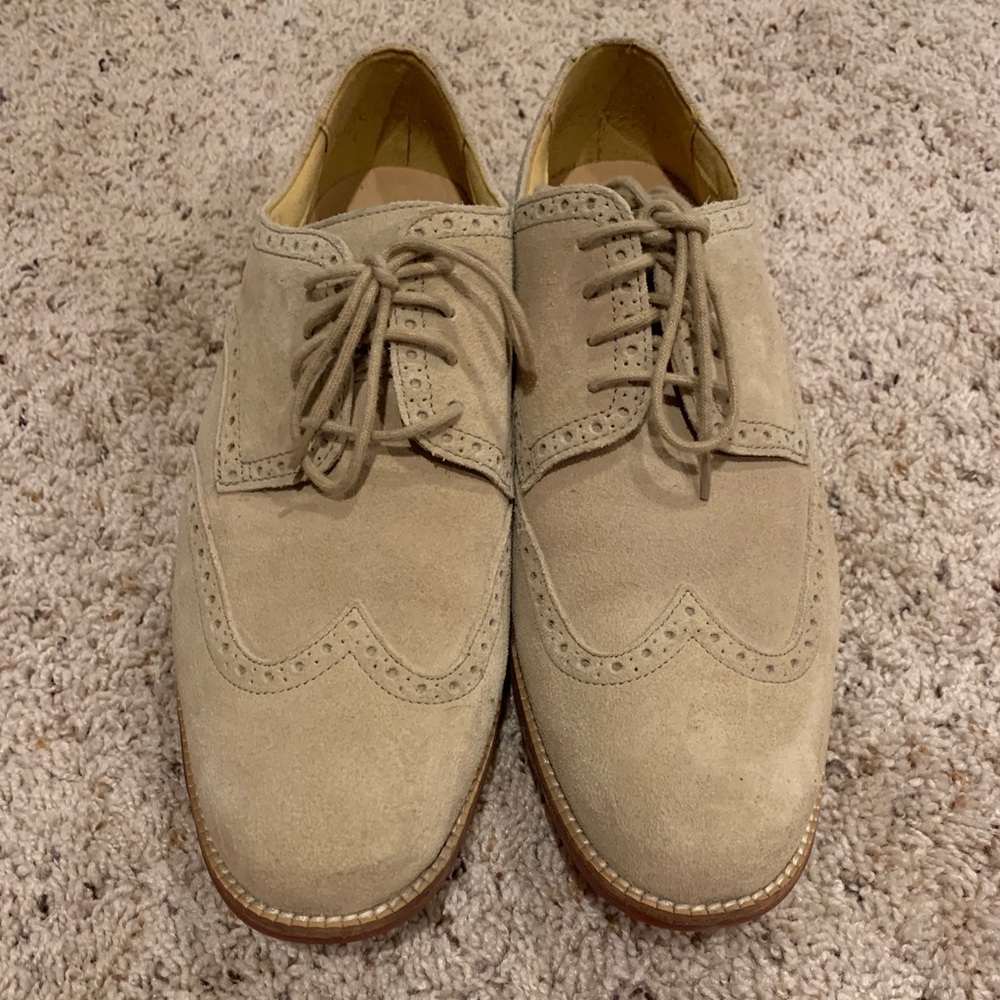 Cole Haan OS Grand Wingtips Suede shoes